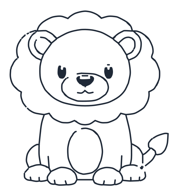 Cómo dibujar un león